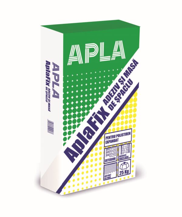 AplaFix adeziv și masă de șpaclu pentru polistiren expandat 25KG